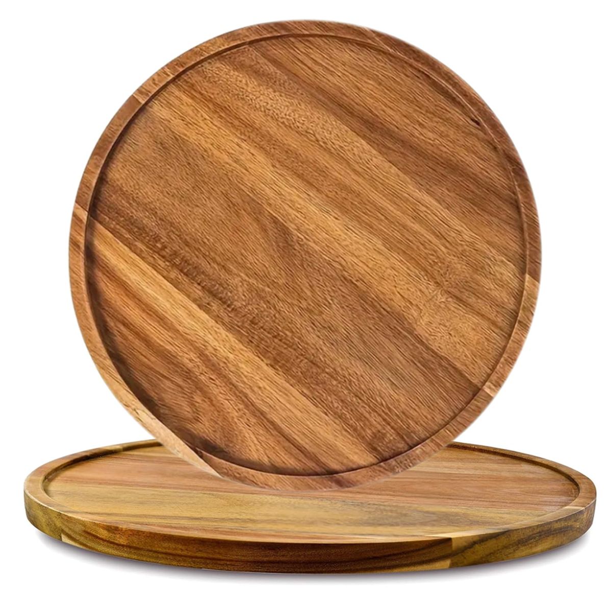 Round Wooden Platter